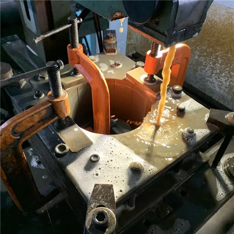 Krachtige high-speed motorkernstator